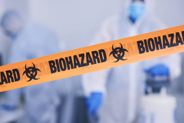 Professional Biohazard technician working in Westbrook, ME